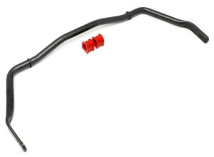 Ford Mustang Sway Bar Kit - Front - BMR Suspension - Hollow 35mm 3-Hole Adjustable - Black Hammertone - `05-`10